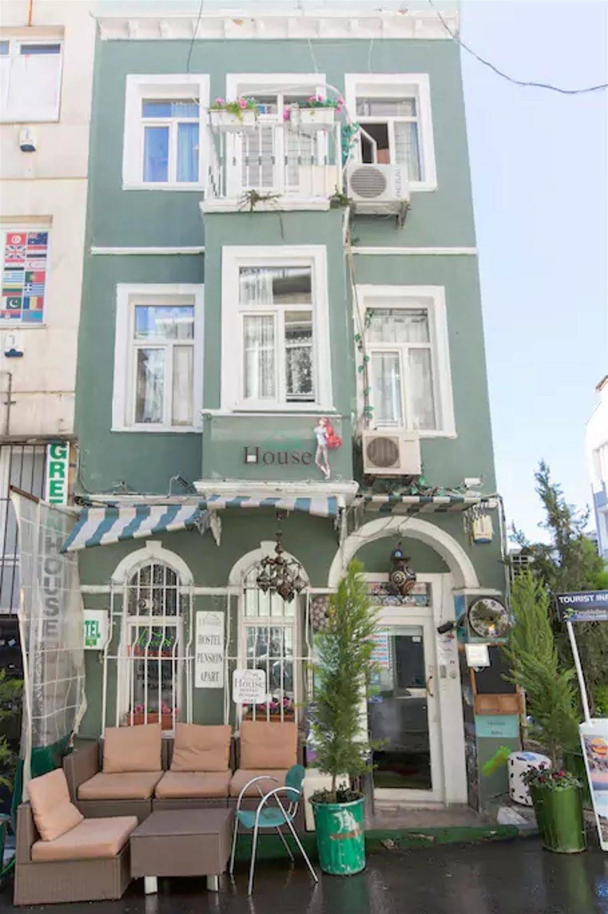 Taksim Hostel Green House Stambuł Zewnętrze zdjęcie